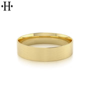 Classic Flat Satin Ring 5mm