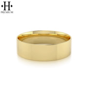 Premium Flat High Polish Ring 7mm