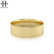 Premium Flat Satin Ring 7mm