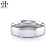 Premium Carved High Polish Ring 6mm