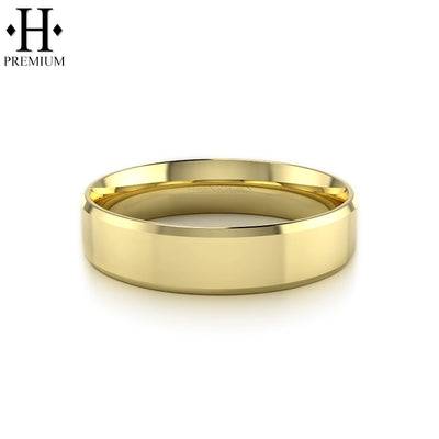 Premium Carved High Polish Ring 6mm