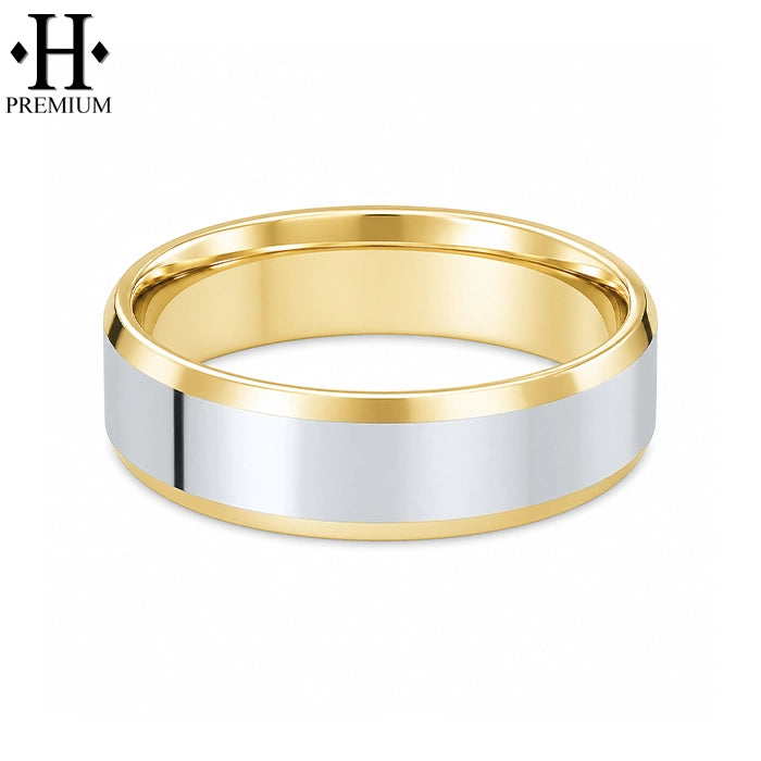 Premium Carved High Polish Ring 6mm