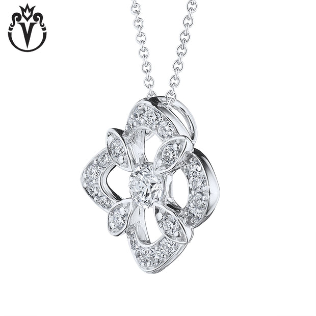 18kt Diamond Fiore Necklace