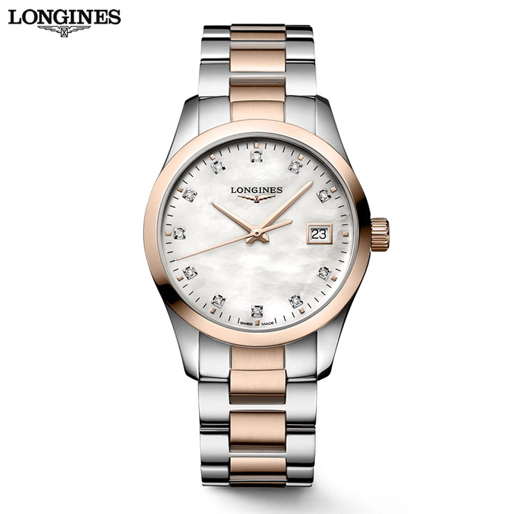 Conquest Classic Diamond Quartz 34mm