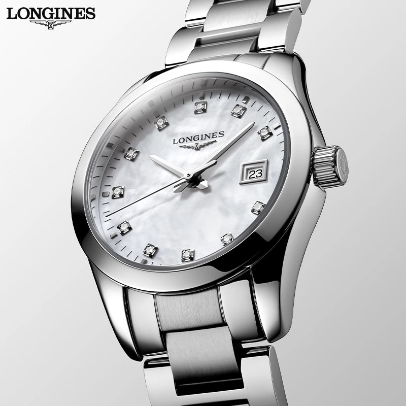Conquest Classic Diamond Quartz 29.5mm