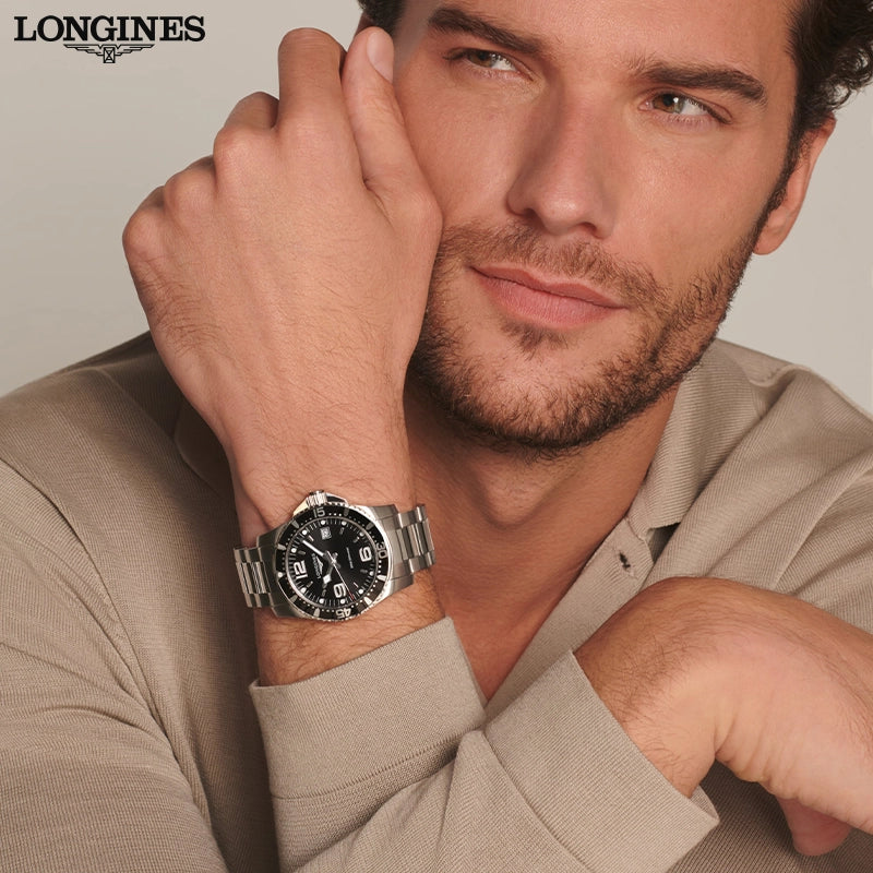 Longines Watch HydroConquest L37404566 Official Dealer Heinrichs Jewellery