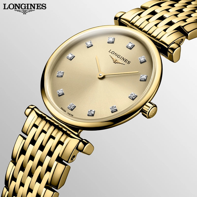 La Grande Classique Diamond Quartz 24mm