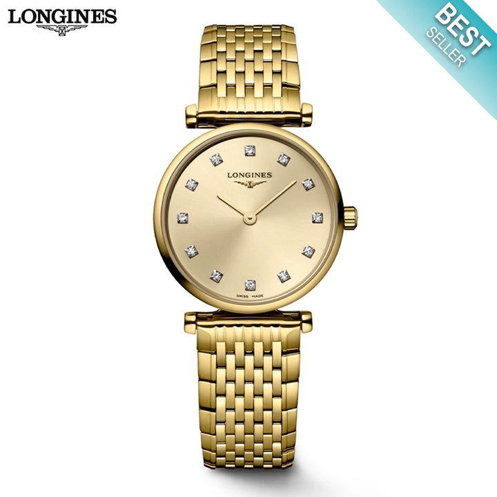 La Grande Classique Diamond Quartz 24mm