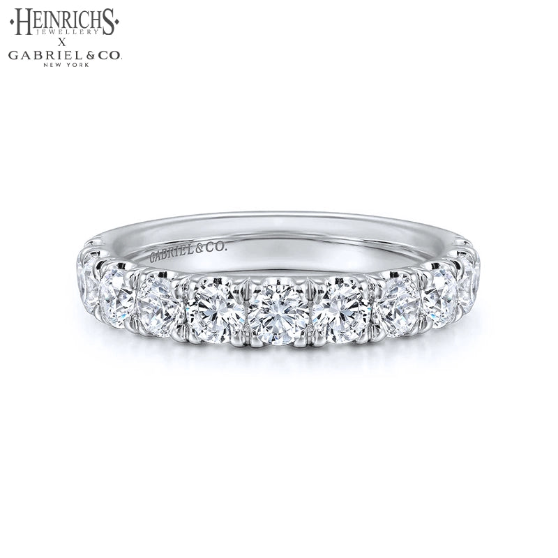 1.50ctw Lab Grown Diamond French U-Pavé Ring 4.0mm