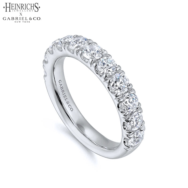 1.50ctw Lab Grown Diamond French U-Pavé Ring 4.0mm