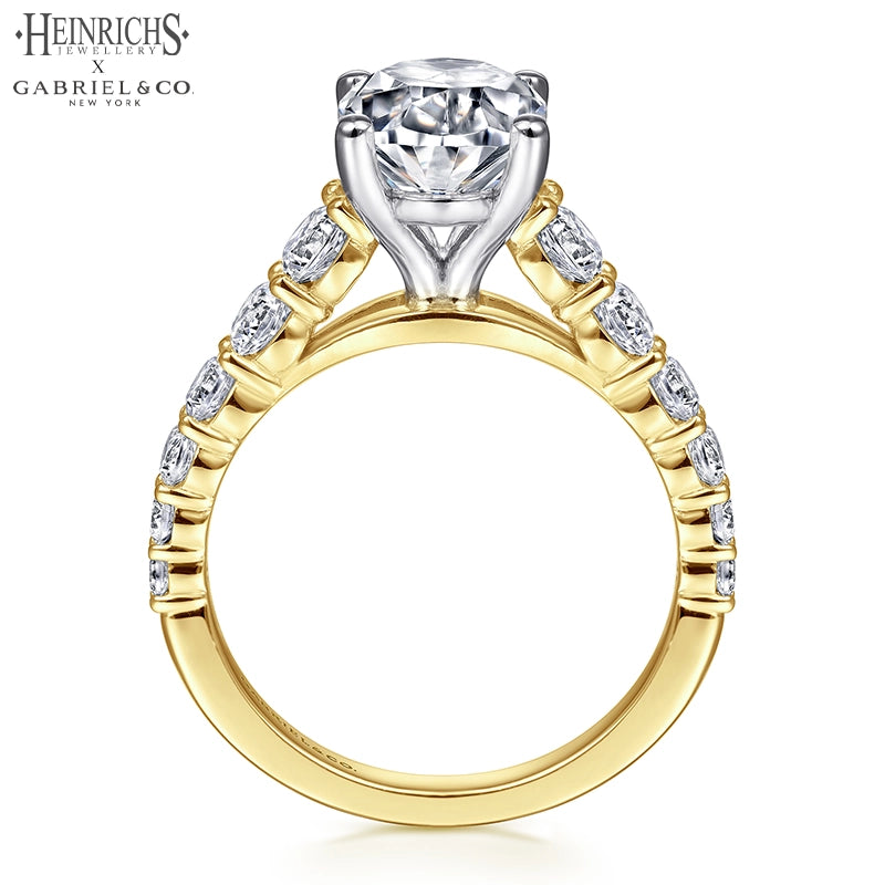 1.50ctr-4.00ctr Oval Cut Lab Grown Diamond Ring