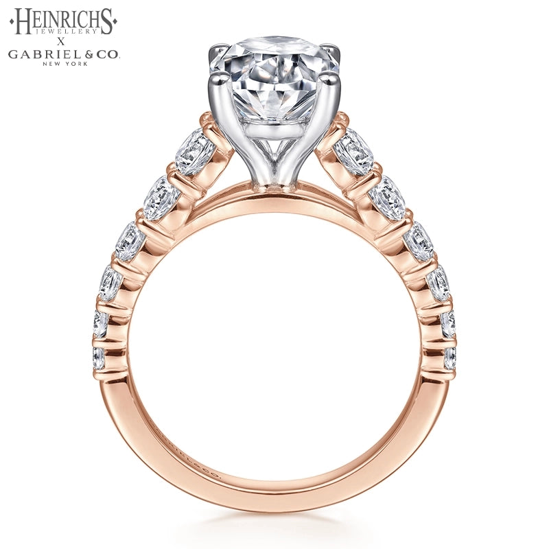 1.50ctr-4.00ctr Oval Cut Lab Grown Diamond Ring