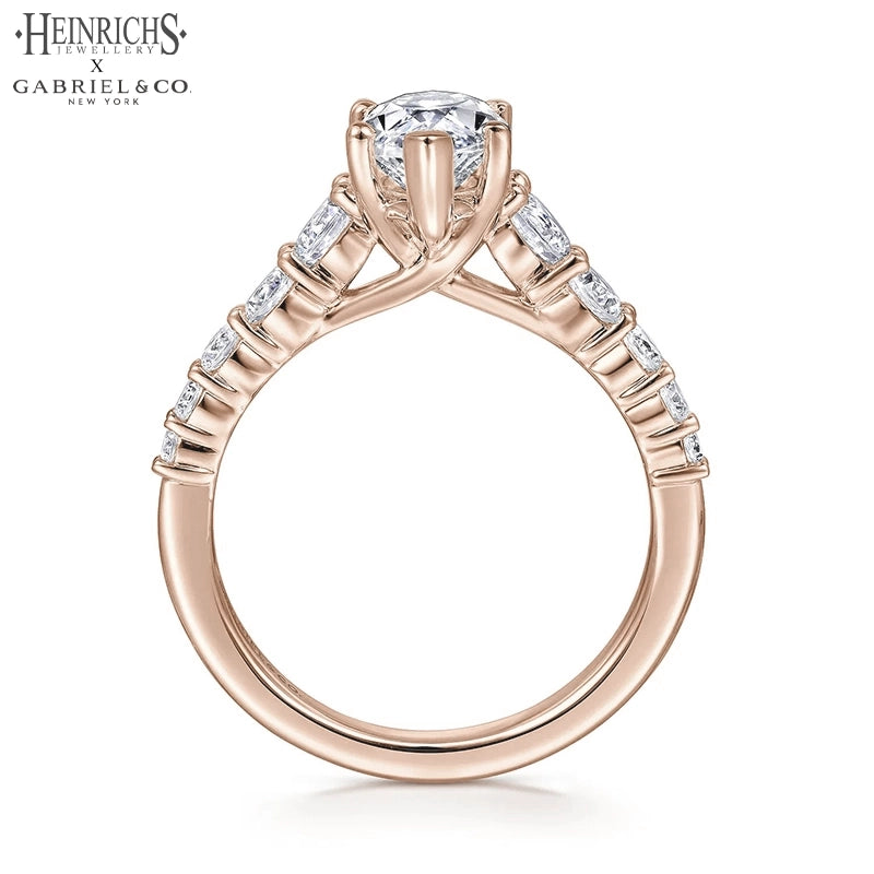 1.25ctr-2.50ctr Marquise Cut Lab Grown Diamond Ring