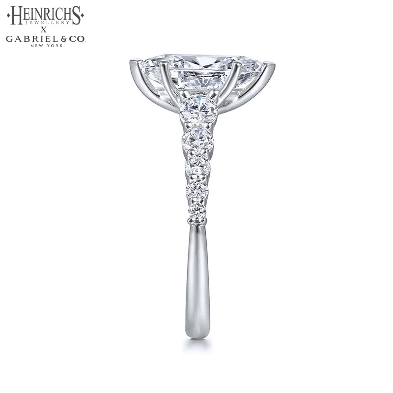 1.25ctr-2.50ctr Marquise Cut Lab Grown Diamond Ring