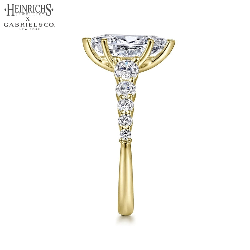 1.25ctr-2.50ctr Marquise Cut Lab Grown Diamond Ring