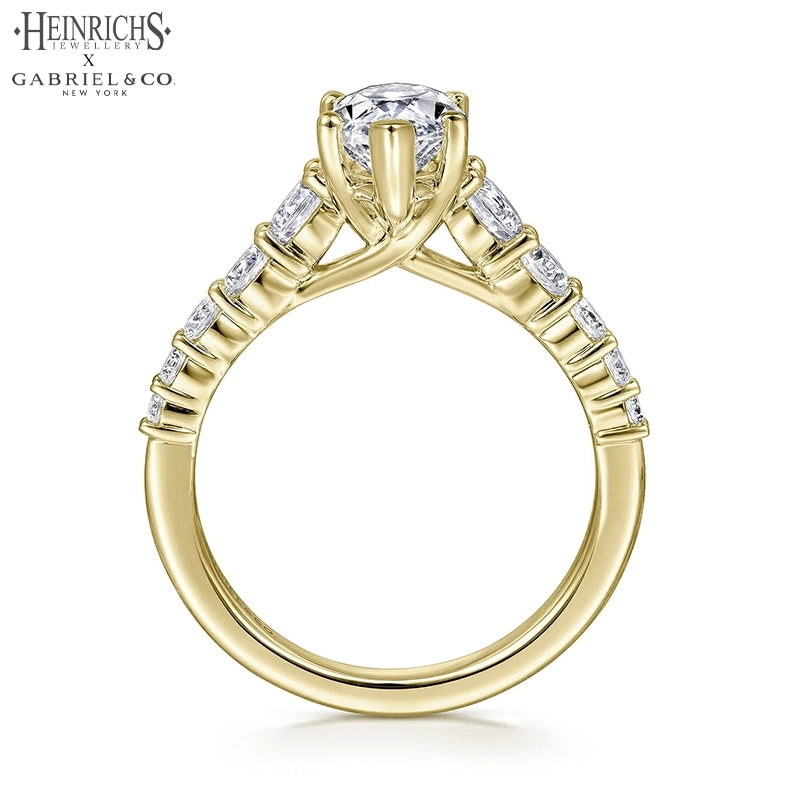 1.25ctr-2.50ctr Marquise Cut Lab Grown Diamond Ring
