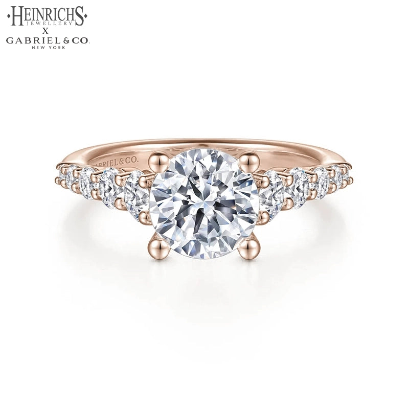 1.25ctr-2.50ctr Round Cut Lab Grown Diamond Ring Tailor Made