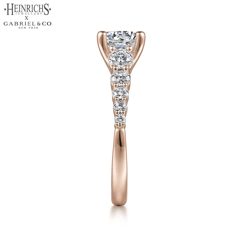 1.25ctr-2.50ctr Round Cut Lab Grown Diamond Ring Tailor Made