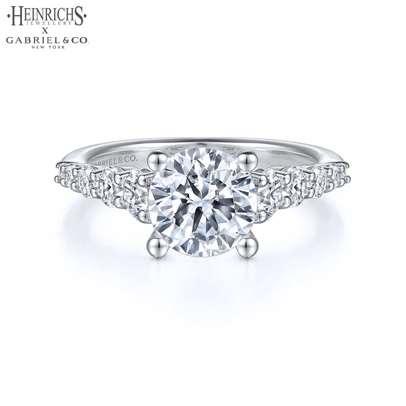 1.25ctr-2.50ctr Round Cut Lab Grown Diamond Ring Tailor Made