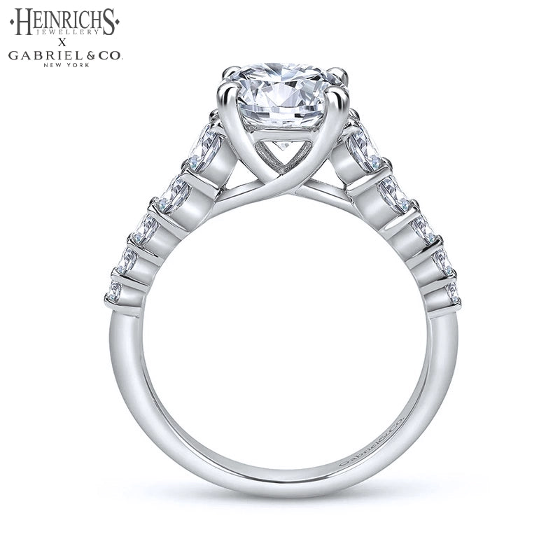 1.25ctr-2.50ctr Round Cut Lab Grown Diamond Ring Tailor Made