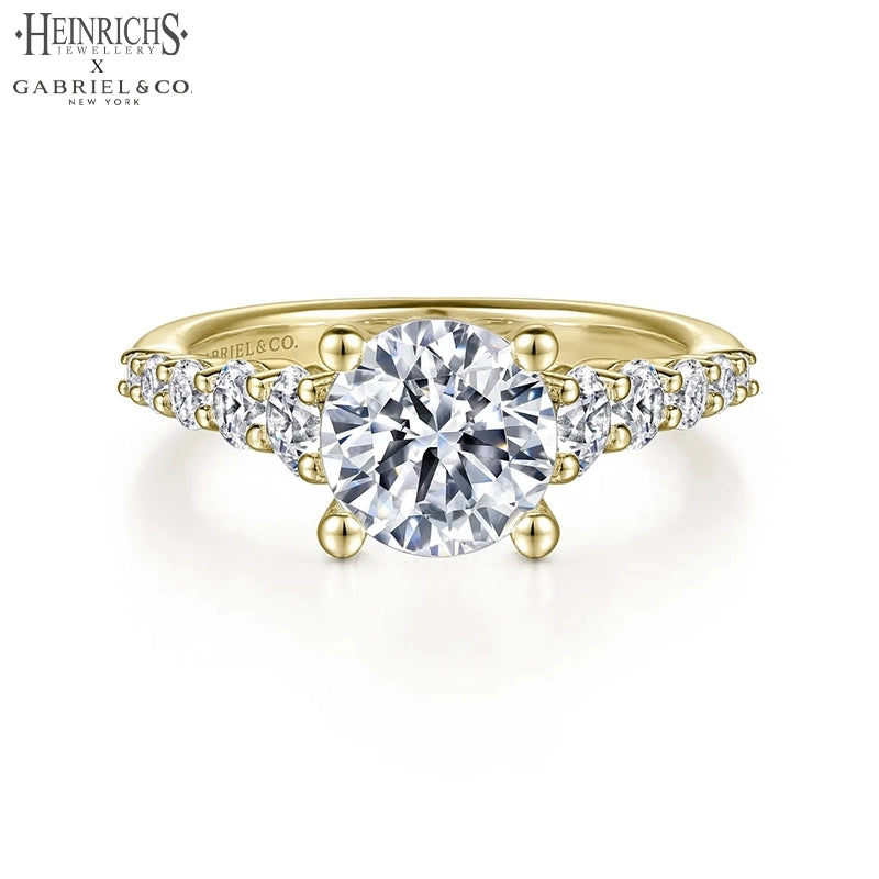 1.25ctr-2.50ctr Round Cut Lab Grown Diamond Ring Tailor Made