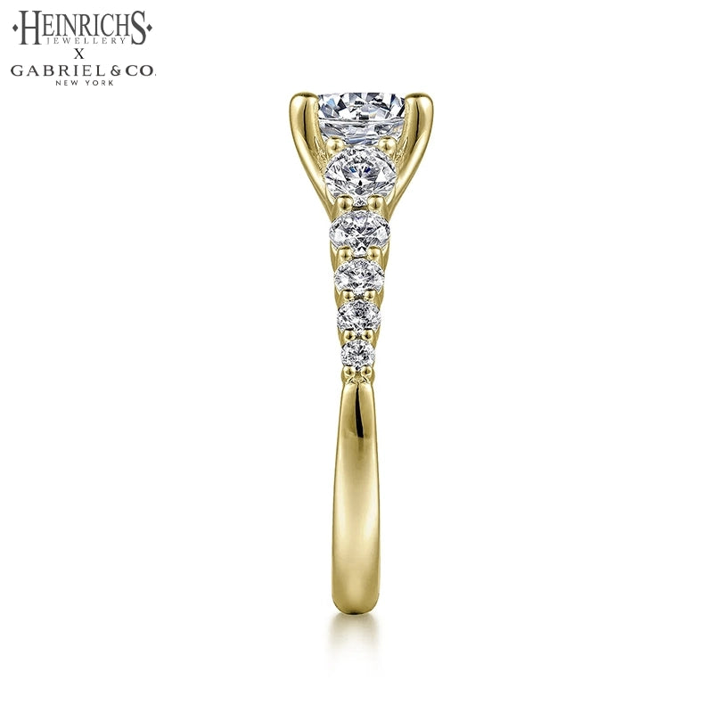 1.25ctr-2.50ctr Round Cut Lab Grown Diamond Ring Tailor Made