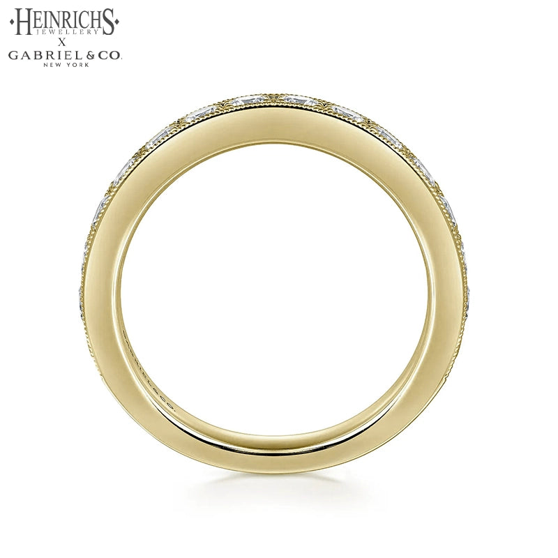 1.00ctw Lab Grown Diamond Pavé Ring 3.6mm