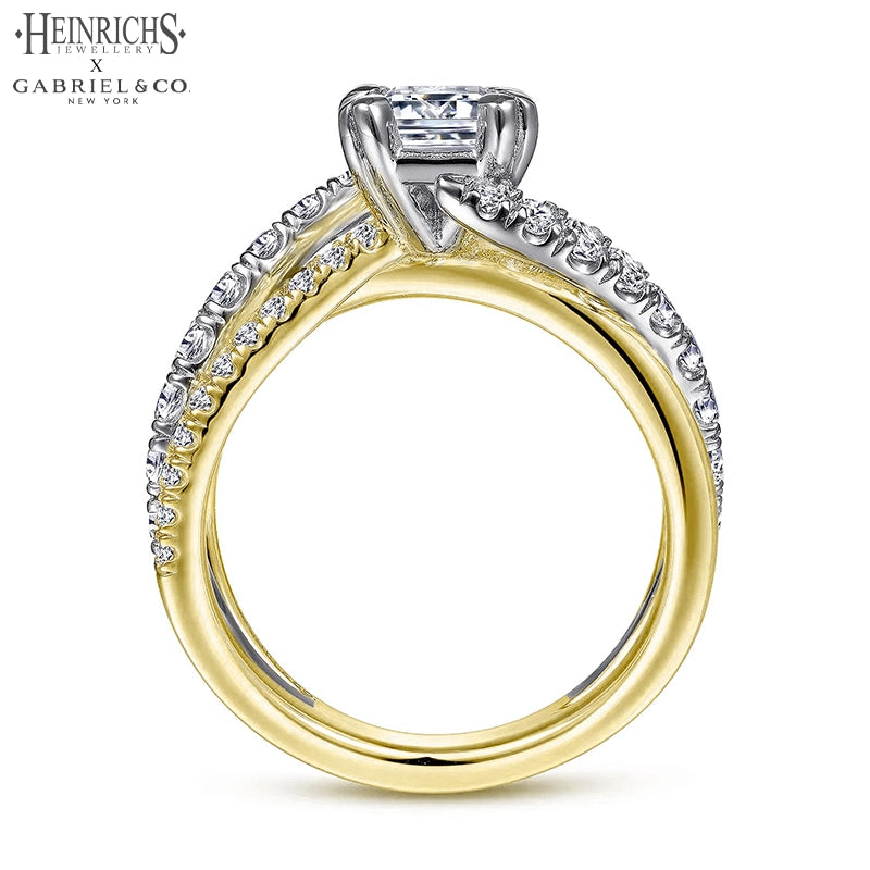 1.50ctr-3.00ctr Emerald Cut Lab Grown Diamond Ring