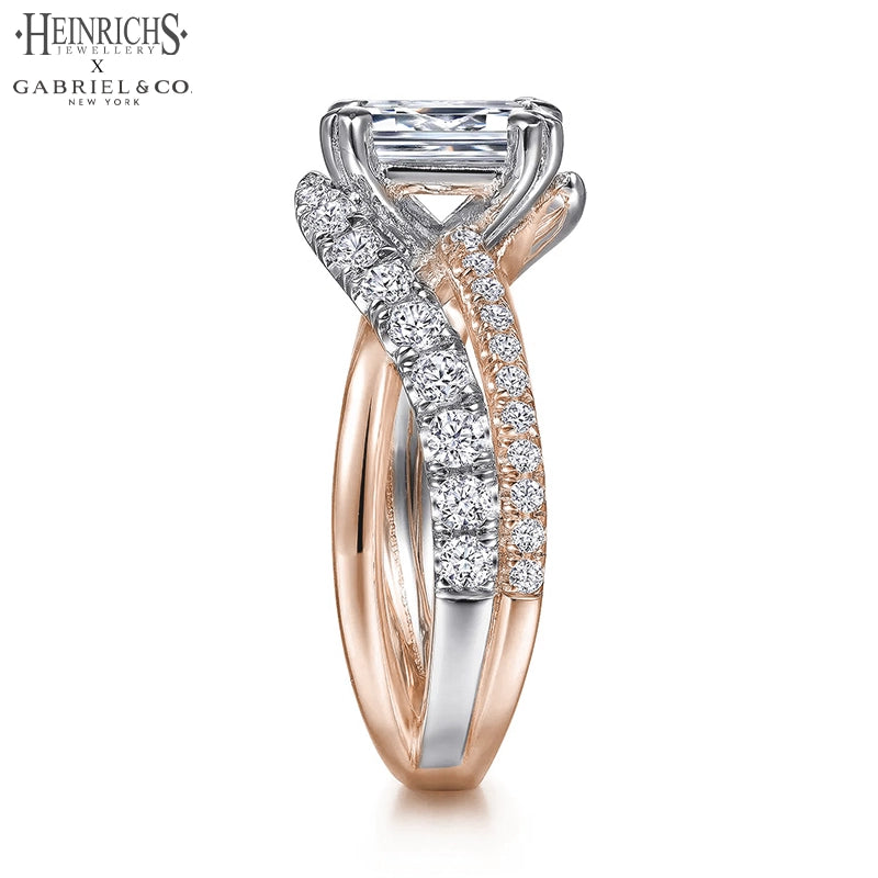 1.50ctr-3.00ctr Emerald Cut Lab Grown Diamond Ring