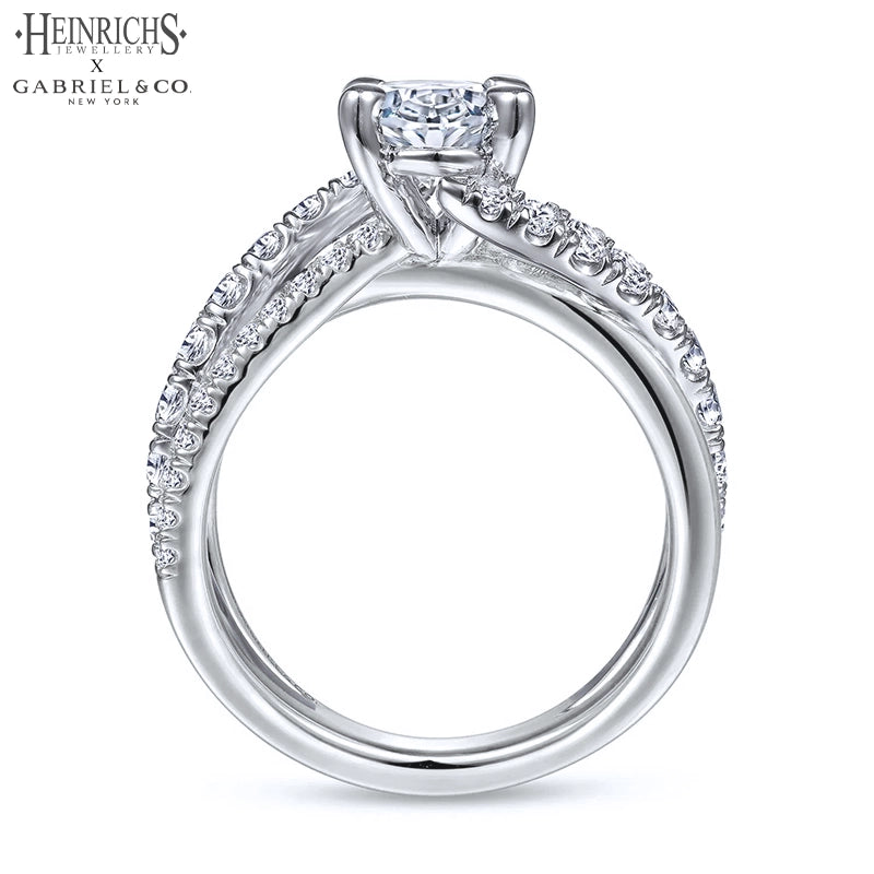 1.50ctr-3.00ctr Oval Cut Lab Grown Diamond Ring