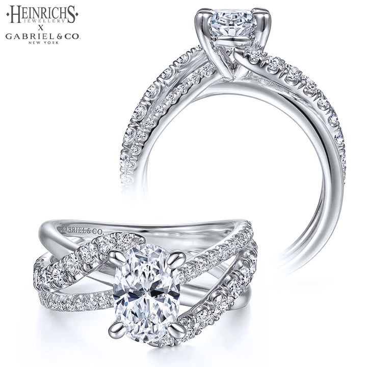 1.50ctr-3.00ctr Oval Cut Lab Grown Diamond Ring Tailor Made