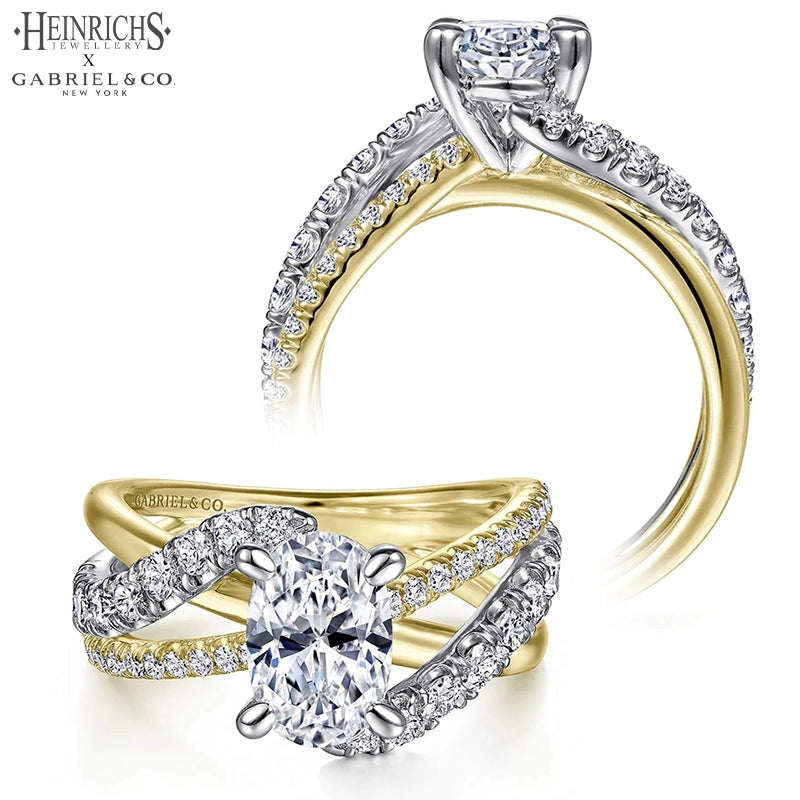 1.50ctr-3.00ctr Oval Cut Lab Grown Diamond Ring