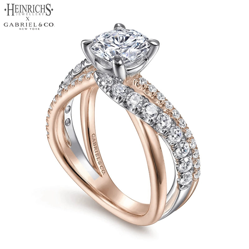 1.50ctr-3.00ctr Round Cut Lab Grown Diamond Ring