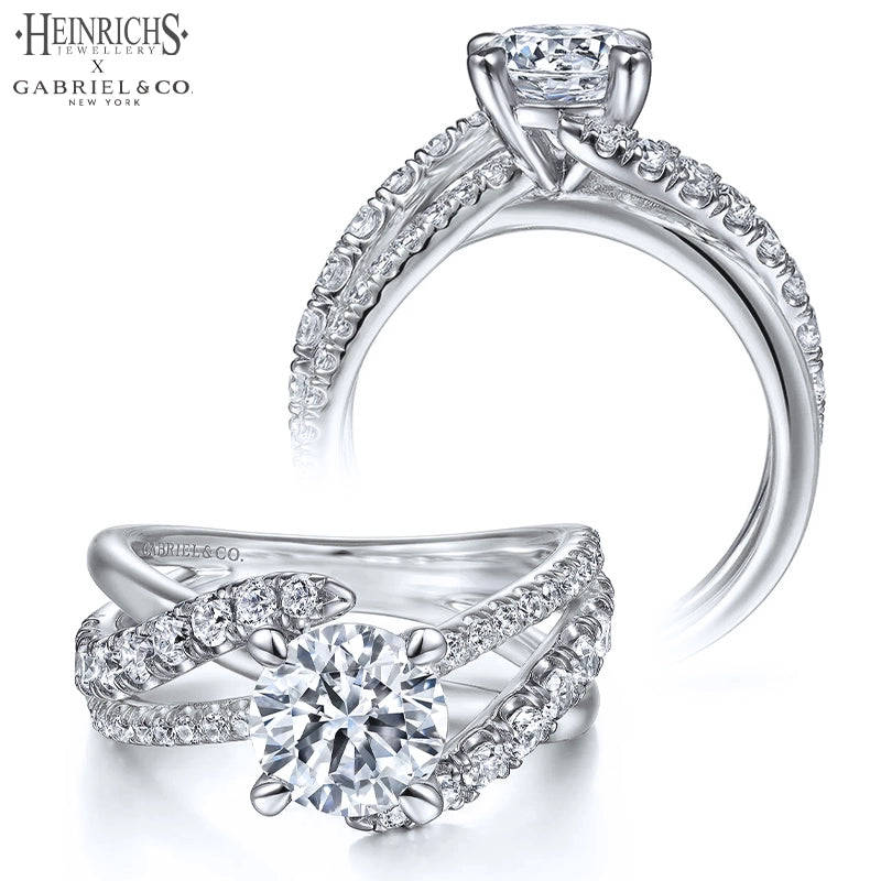 1.50ctr-3.00ctr Round Cut Lab Grown Diamond Ring Tailor Made