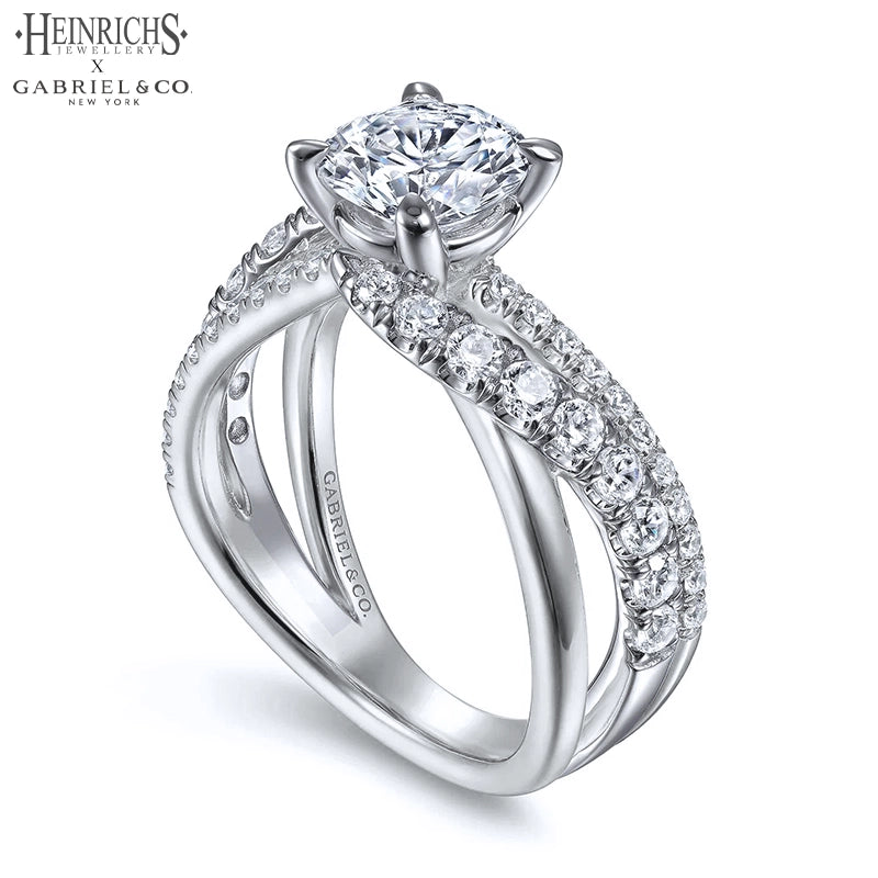 1.50ctr-3.00ctr Round Cut Lab Grown Diamond Ring Tailor Made