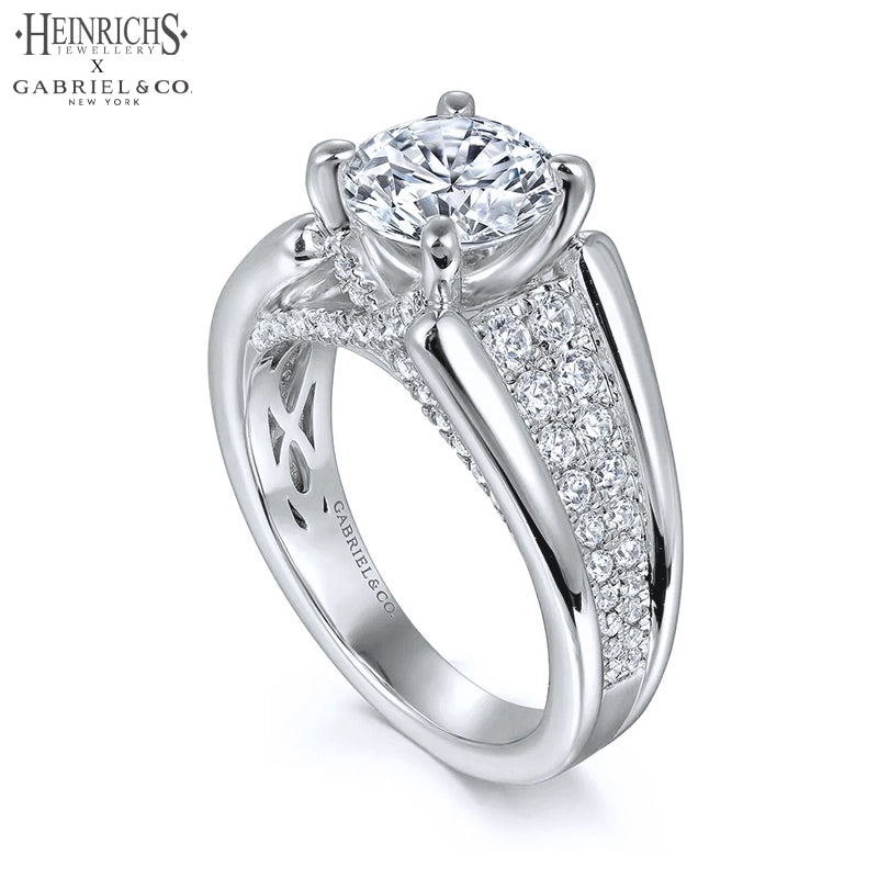 1.50ctr-3.00ctr Round Cut Lab Grown Diamond Ring Tailor Made