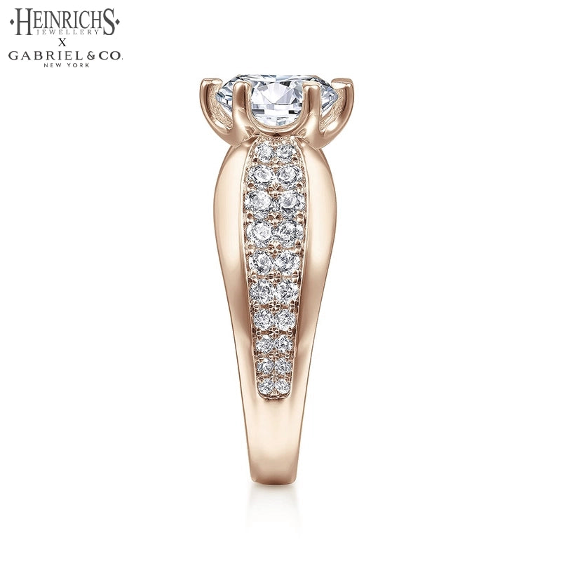 1.50ctr-3.00ctr Round Cut Lab Grown Diamond Ring