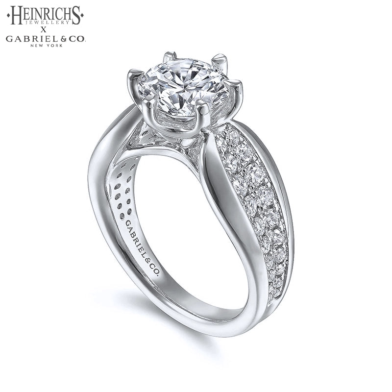1.50ctr-3.00ctr Round Cut Lab Grown Diamond Ring Tailor Made
