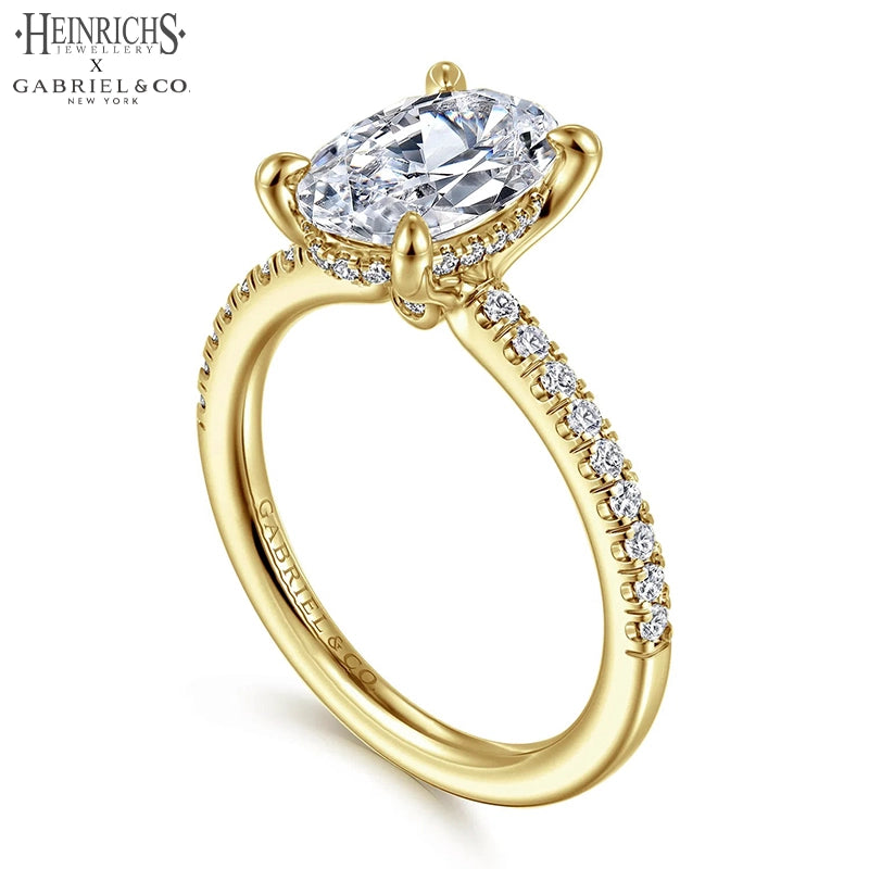 1.50ctr-3.00ctr Oval Cut Lab Grown Diamond Ring Tailor Made