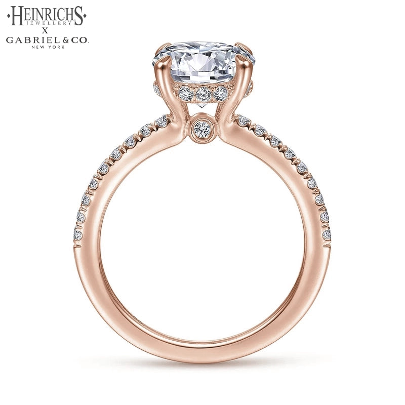 1.50ctr-3.00ctr Round Cut Lab Grown Diamond Ring