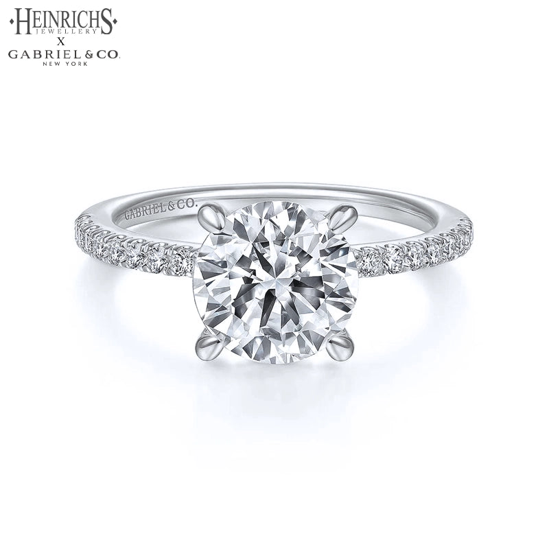 1.50ctr-3.00ctr Round Cut Lab Grown Diamond Ring