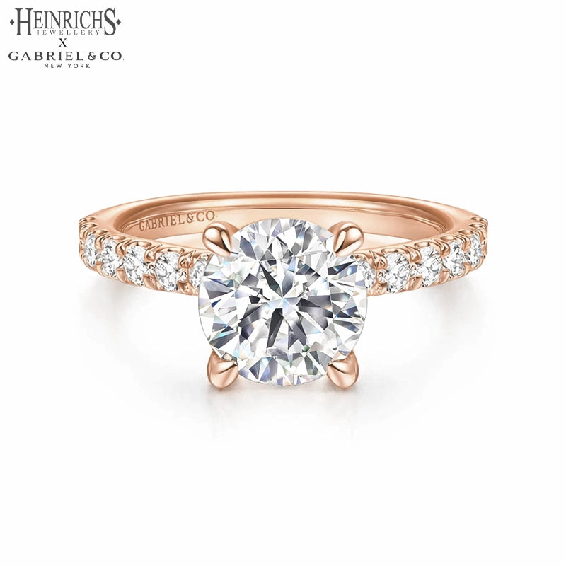 1.50ctr-3.00ctr Round Cut Lab Grown Diamond Ring