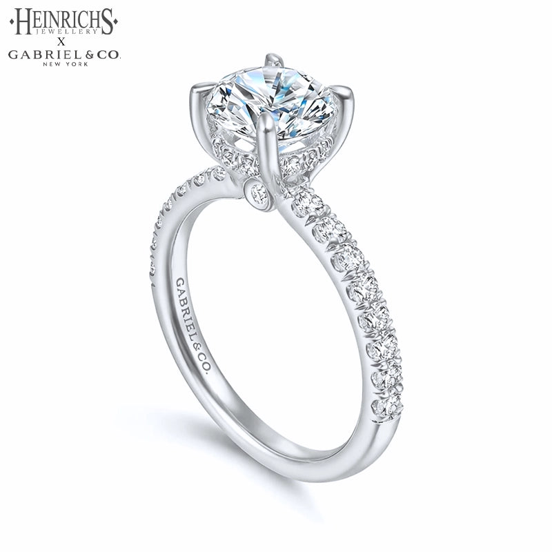 2.66ctw Round Cut Lab Grown Diamond Ring