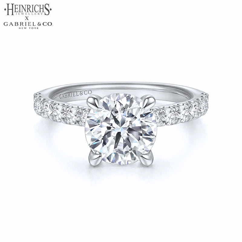 2.66ctw Round Cut Lab Grown Diamond Ring
