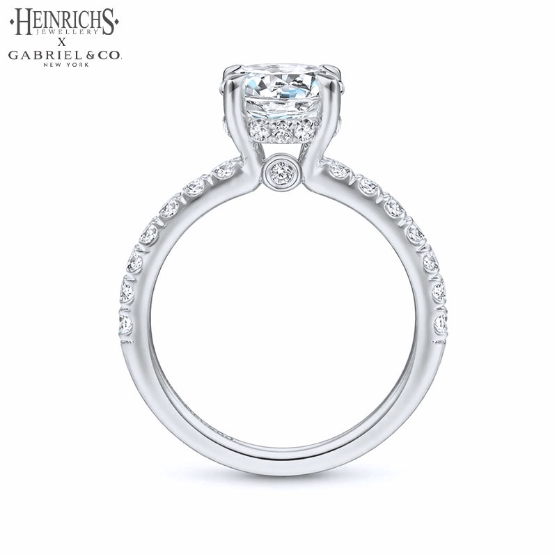 2.66ctw Round Cut Lab Grown Diamond Ring