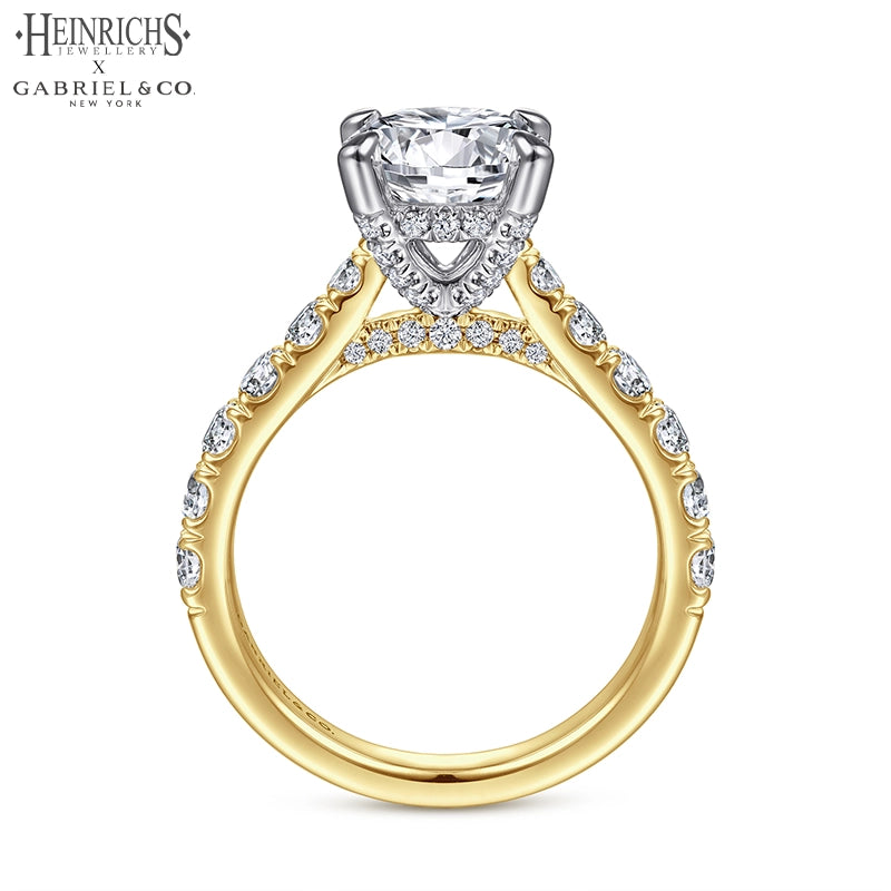 1.50ctr-4.00ctr Round Cut Lab Grown Diamond Ring