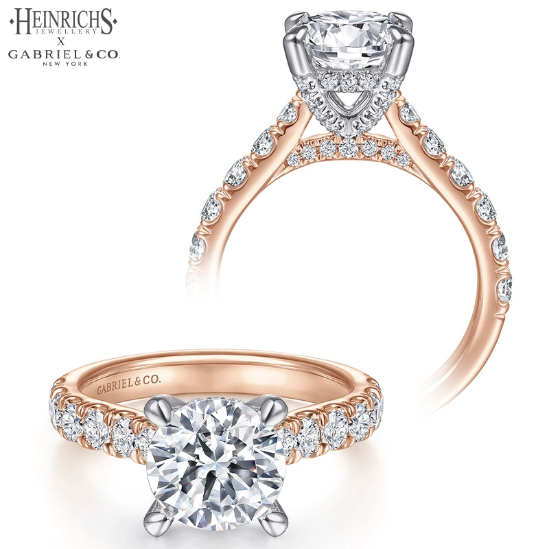 1.50ctr-4.00ctr Round Cut Lab Grown Diamond Ring