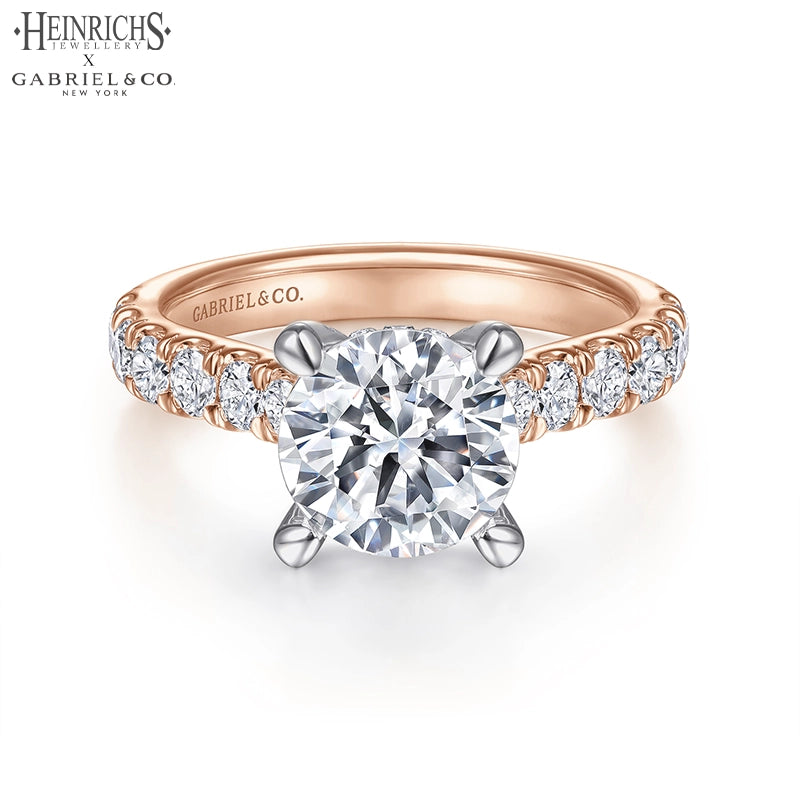 1.50ctr-4.00ctr Round Cut Lab Grown Diamond Ring