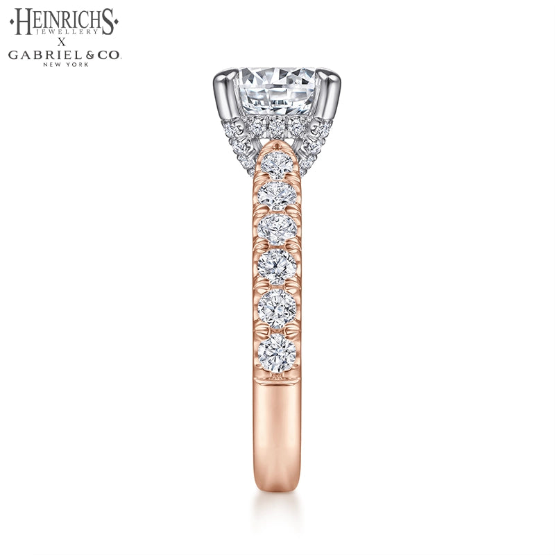 1.50ctr-4.00ctr Round Cut Lab Grown Diamond Ring