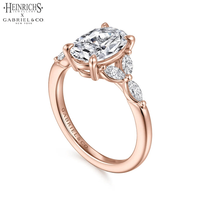 1.50ctr-3.00ctr Oval Cut Lab Grown Diamond Ring Tailor Made